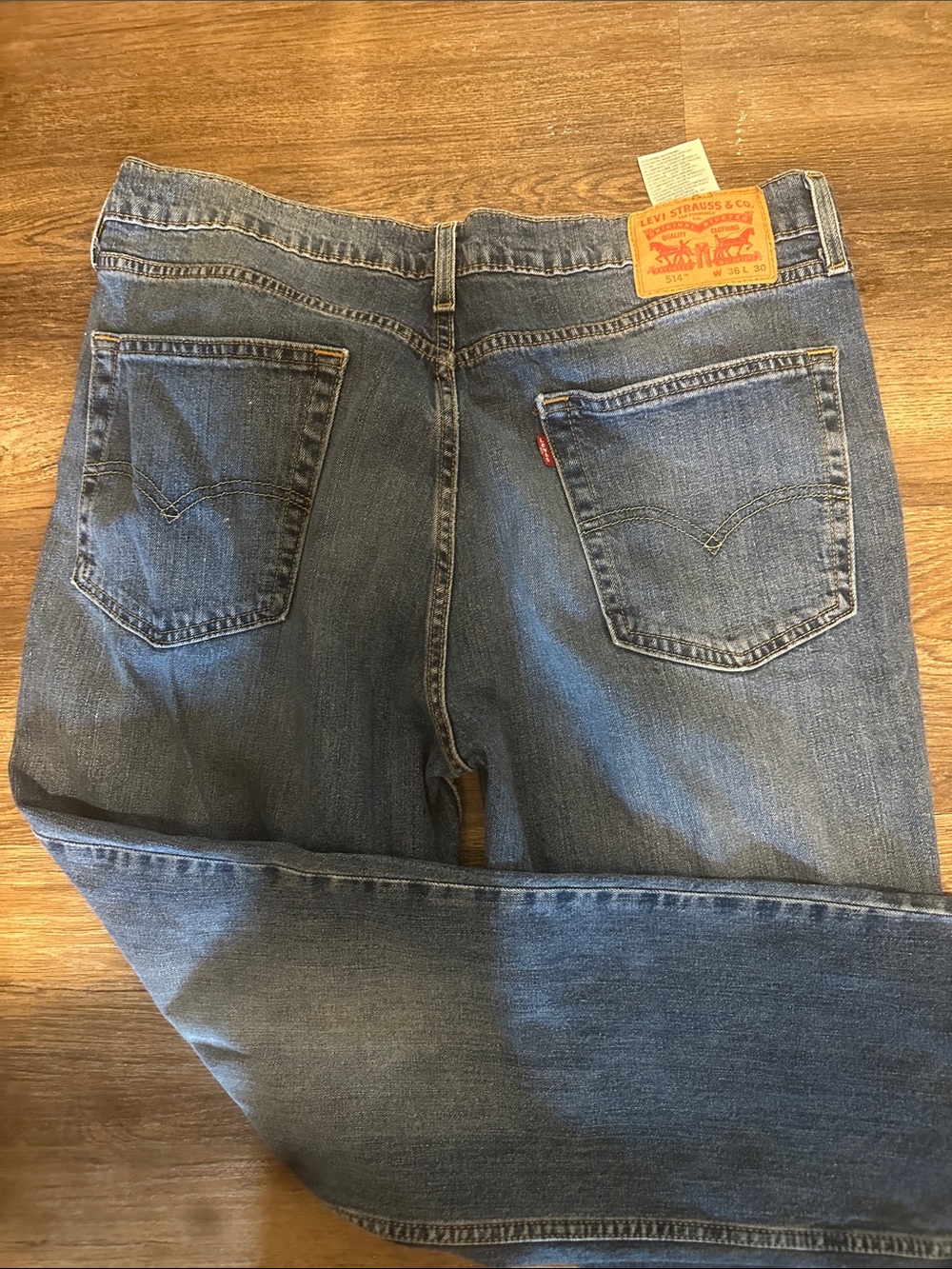 Levi's unisex  sz 36/30 
Blue Straight-Leg Jeans